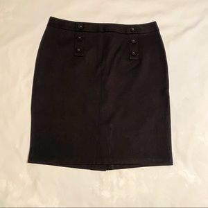 NWOT Talbots Black Pencil Skirt